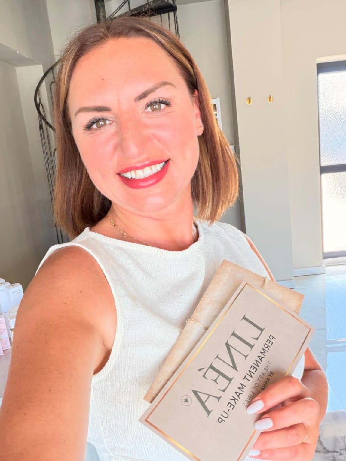 Anna Hase, founder of LINÉA Permanent Make-Up